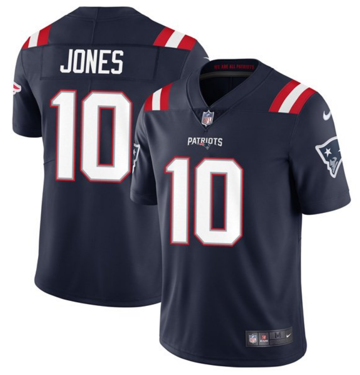 Men's New England Patriots #10 Mac Jones Navy NFL 2021 Draft Vapor Untouchable Limited Stitched Jersey Men's New England Patriots #10 Mac Jones Navy NFL 2021 Draft Vapor Untouchable Limited Stitched Jersey
